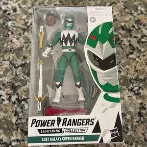Hasbro Lost Galaxy Green Power Ranger Action Figure